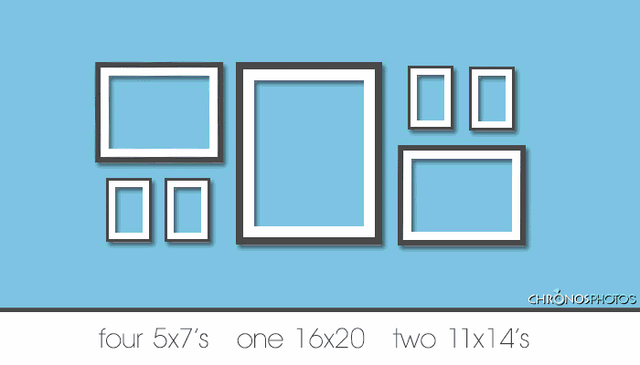 Weddin photos on the wall